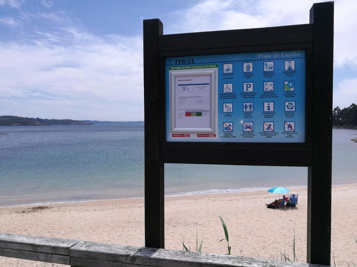 Casa A Pie De Playa De Carino Doninos Villa Ferrol Exterior foto