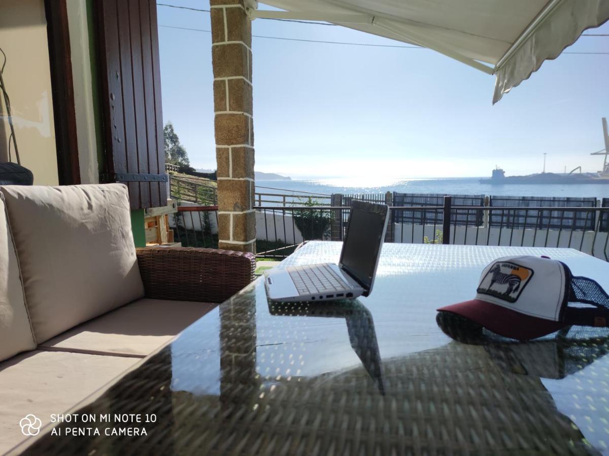 Casa A Pie De Playa De Carino Doninos Villa Ferrol Exterior foto