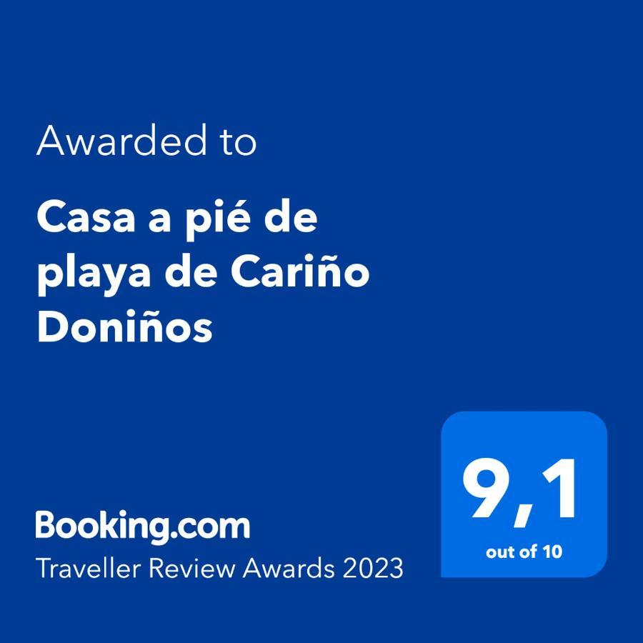 Casa A Pie De Playa De Carino Doninos Villa Ferrol Exterior foto