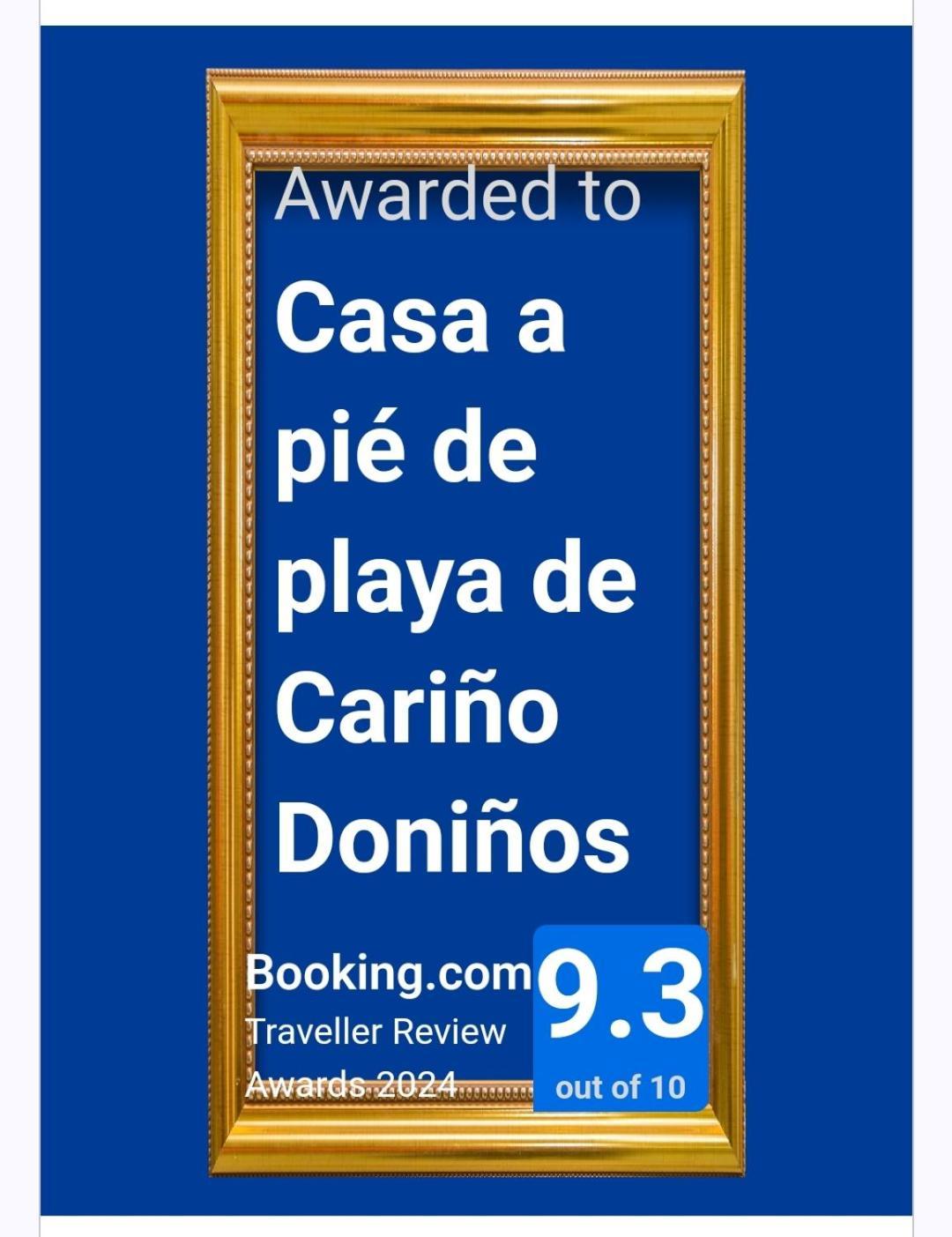 Casa A Pie De Playa De Carino Doninos Villa Ferrol Exterior foto